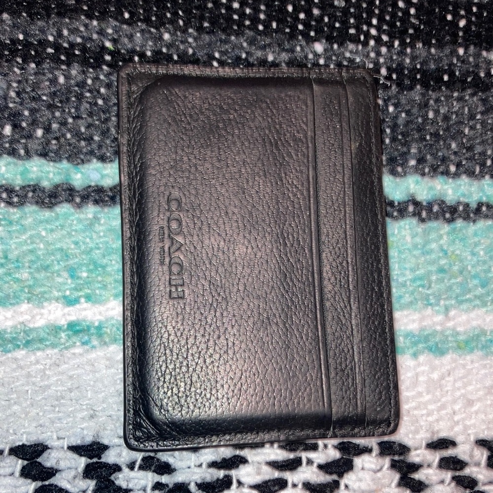 Men’s Coach card case 🖤